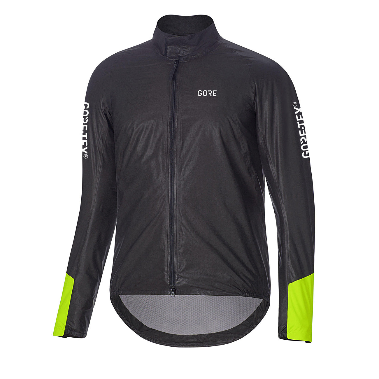 Gore Wear C5 GTX Shakedry 1985 Insulated Viz Jacket Herren Black Neon Yellow