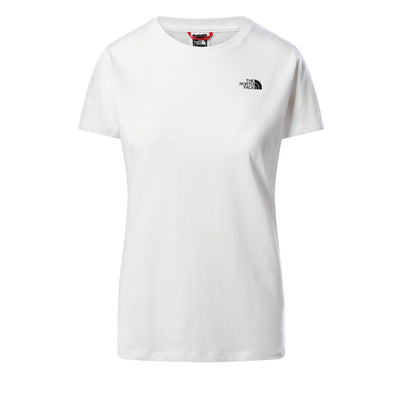 The North Face W S/S Simple Dome Tee Damen TNF White