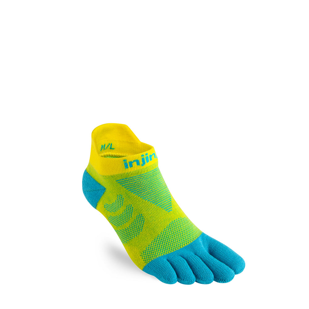 Injinji Womens Ultra Run No Show Socks Daisy