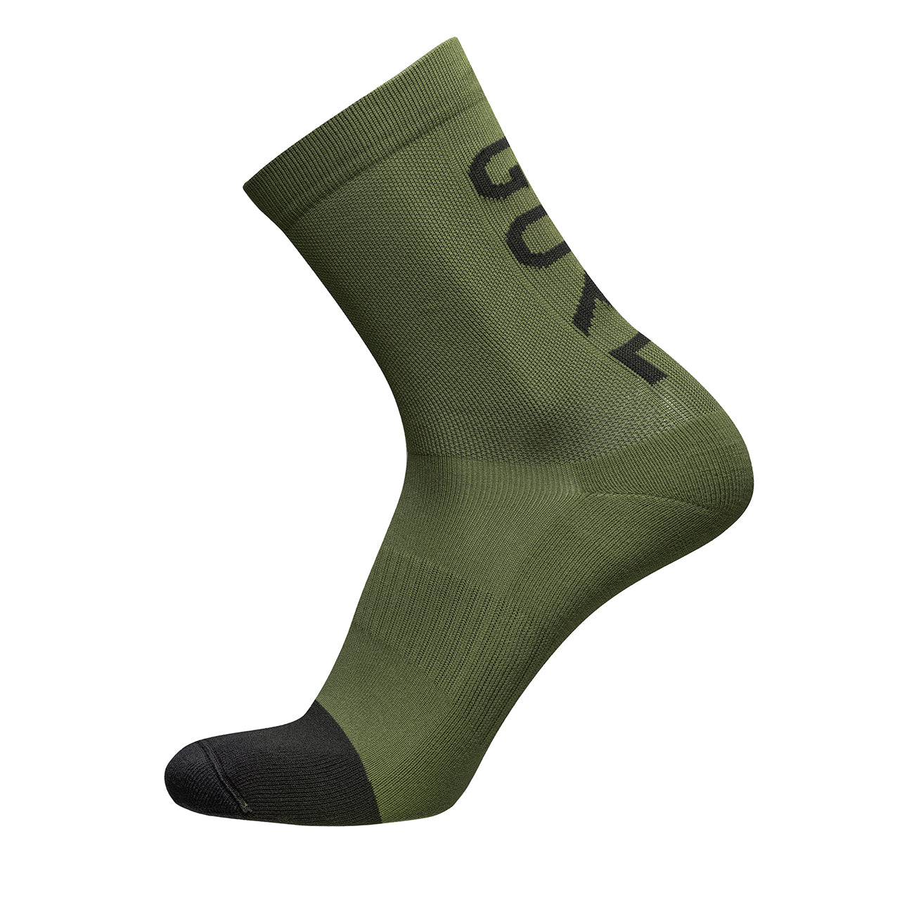 Gore Wear Mid Brand Socks Utility Green Black