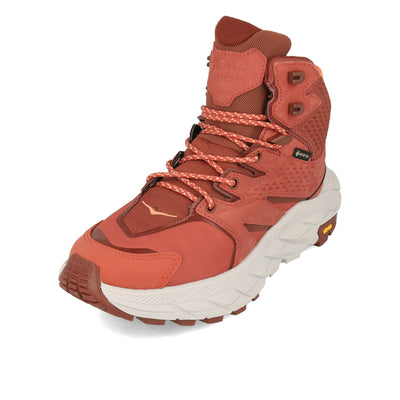 Hoka W Anacapa Mid GTX Damen Hot Sauce Cherry Mahogany