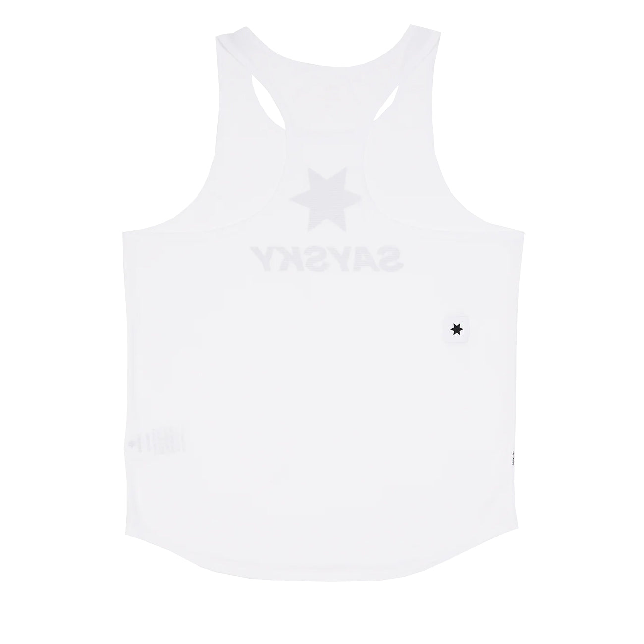 Saysky Logo Flow Singlet White