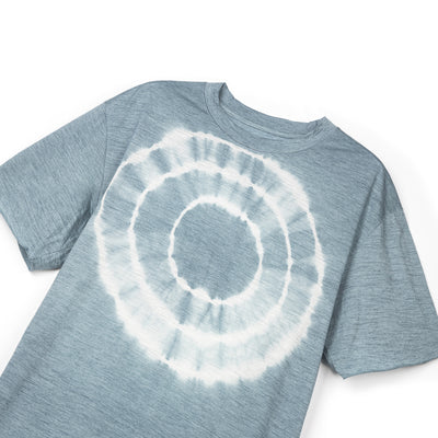 Satisfy Running Cloudmerino T-Shirt Stone Blue Tie-Dye