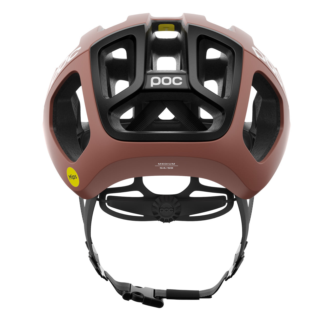 POC Ventral Air MIPS Fahrrad Helm Himalayan Salt Matt
