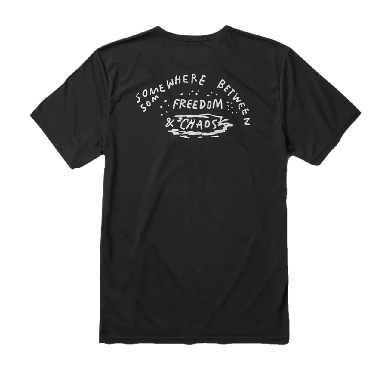 Roark Run Amok Mathis Knit Chaos SS Tee Herren Black