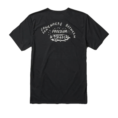 Roark Run Amok Mathis Knit Chaos SS Tee Herren Black