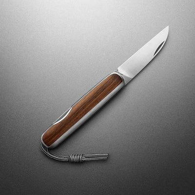 The James Brand The Pike Taschenmesser Rosewood Stainless Wood