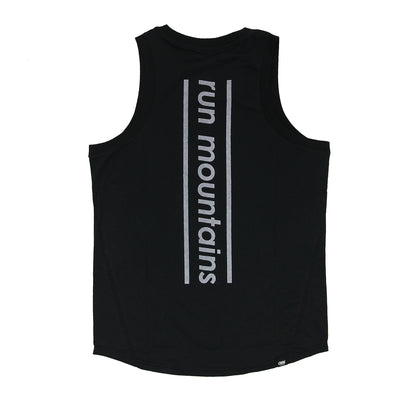 Ciele Athletics NSB Tank Top Run Mountains Herren Whitaker Black