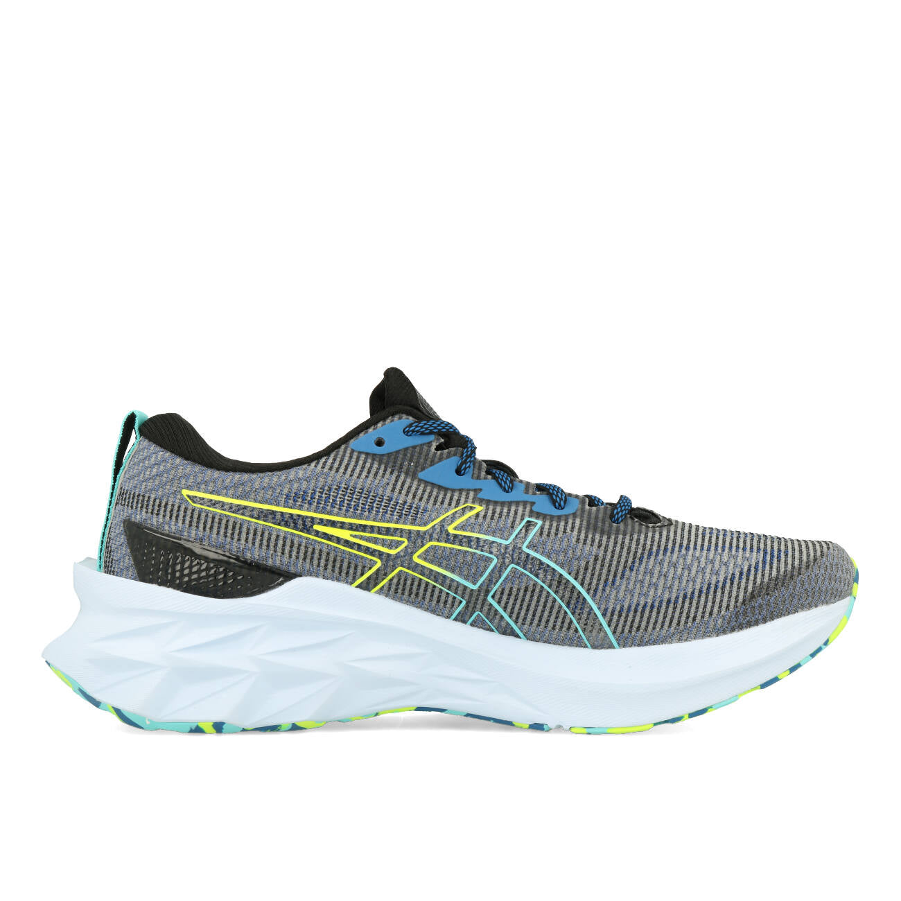 Asics Novablast 2 LE Herren Black Hazard Green
