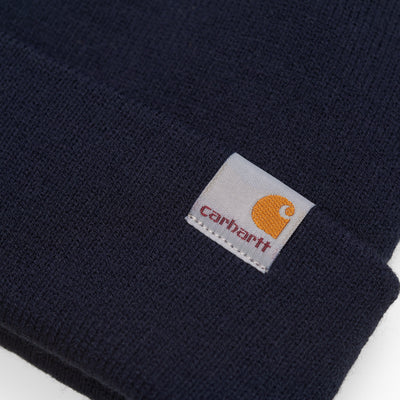 Carhartt WIP Stratus Hat Low Beanie Dark Navy
