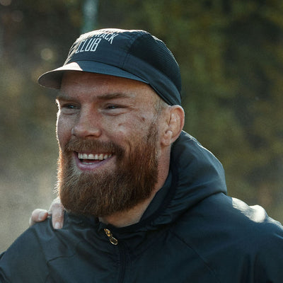 YMR Track Club Utö Running Cap Black