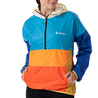 Cotopaxi Teca Half Zip Windbreaker Jacket Sail Away