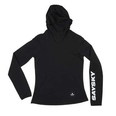 Saysky Wmns Hooded Pace Fleece Damen Black