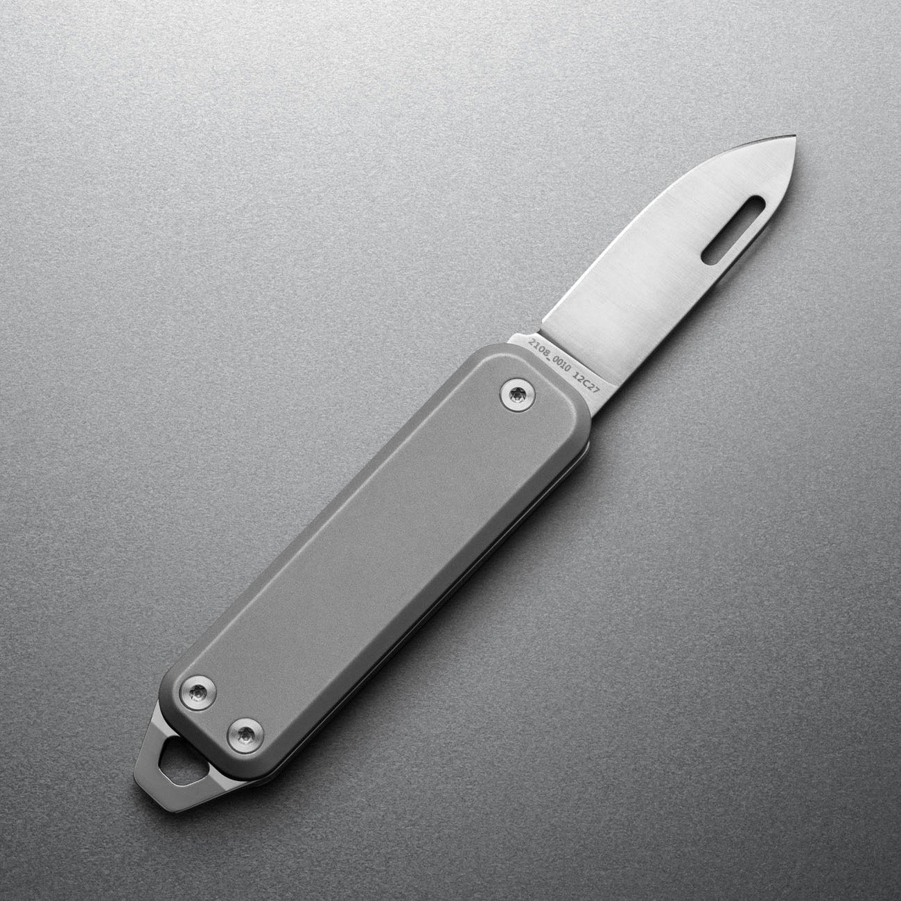 The James Brand The Elko Taschenmesser Titanium Stainless Titanium