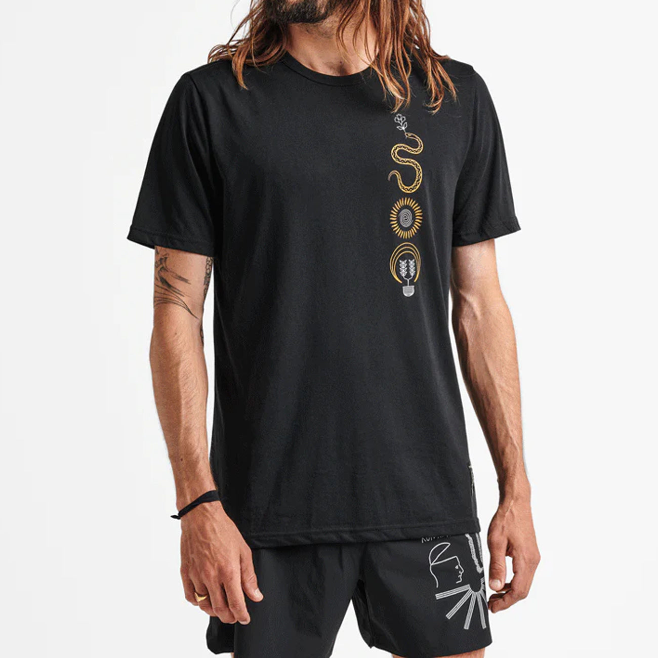 Roark Run Amok Mathis Serpiente SS Tee Herren Black