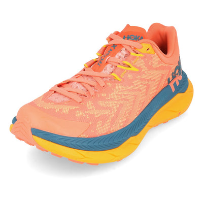 Hoka W Tecton X Damen Camellia Blue Coral