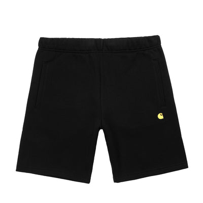 Carhartt WIP Chase Sweat Short Herren Black Gold