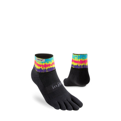 Injinji Trail Midweight Mini Crew Socks Groovy