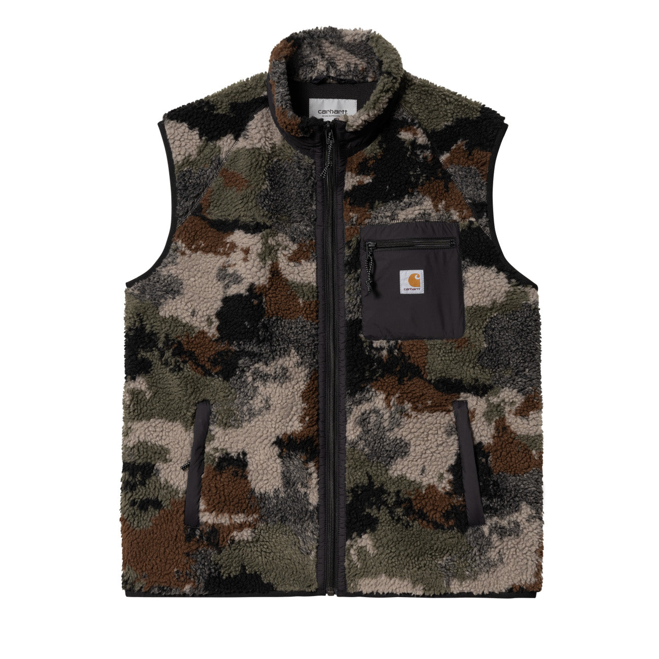 Carhartt WIP Prentis Vest Liner Herren Woodland Black