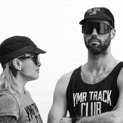 YMR Track Club Utö Running Cap Black