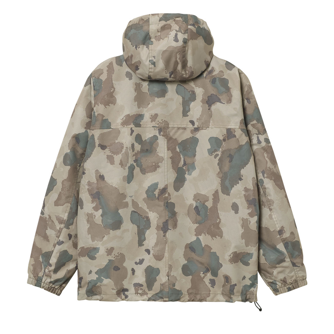 Carhartt WIP Windbreaker Pullover Jacket Herren Camo Tide Thyme Black