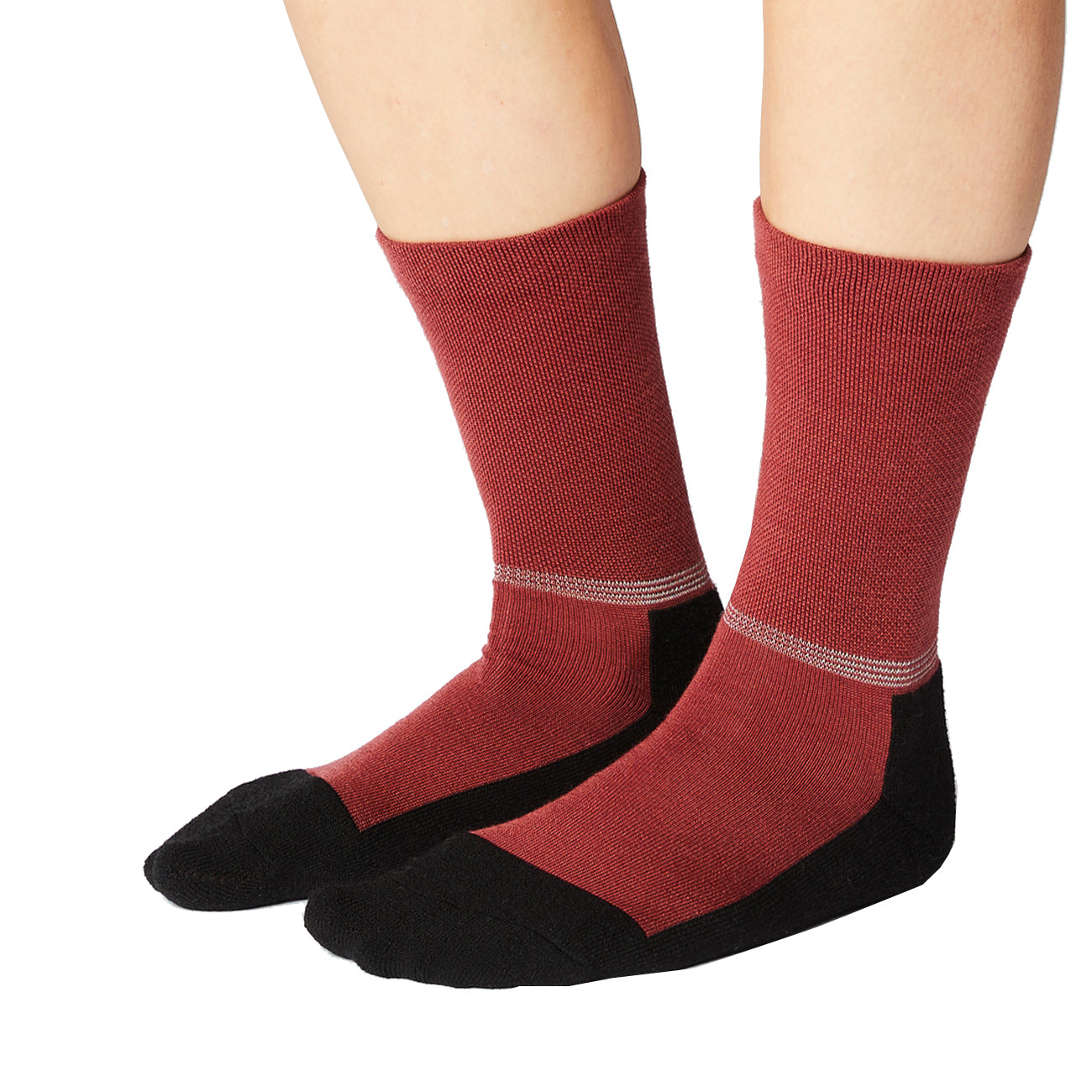 Fingerscrossed Merino Winter Socks Burgundy