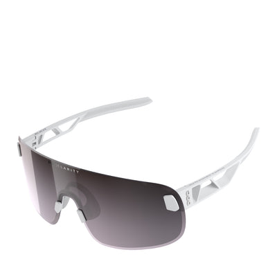 POC Elicit Sunglasses Hydrogen White Violet Silver Mirror