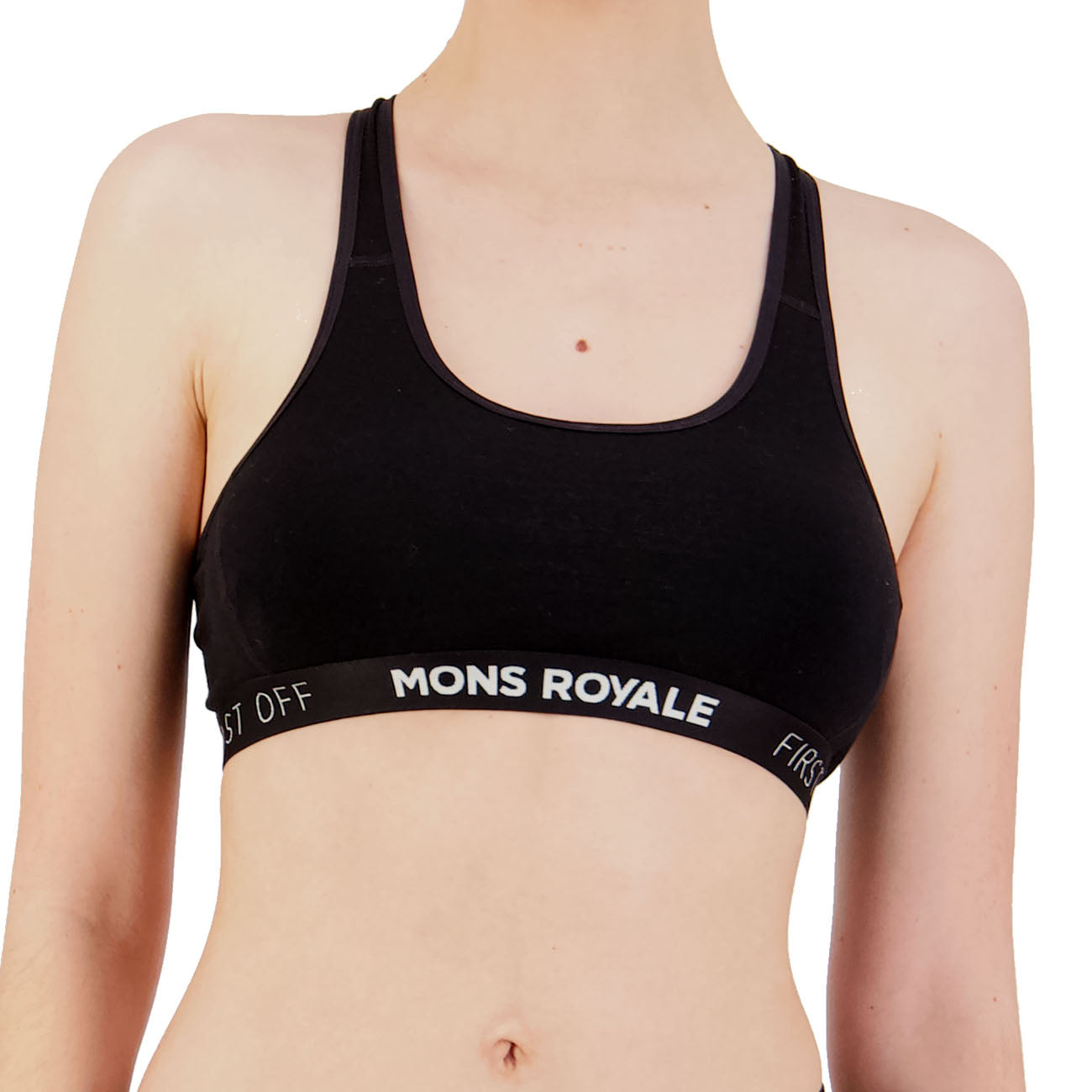 Mons Royale Sierra Sports Bra Damen Black
