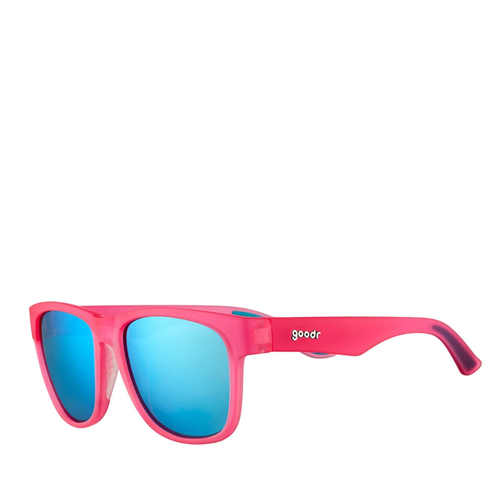 Goodr BFGs Sonnenbrille Do You Even Pistol, Flamingo? Sunglasses