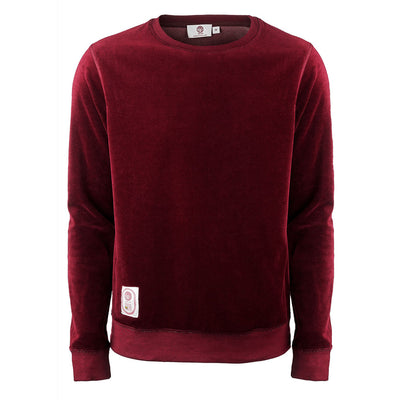 YMR Track Club 1984 Plush Sweatshirt Wine Red
