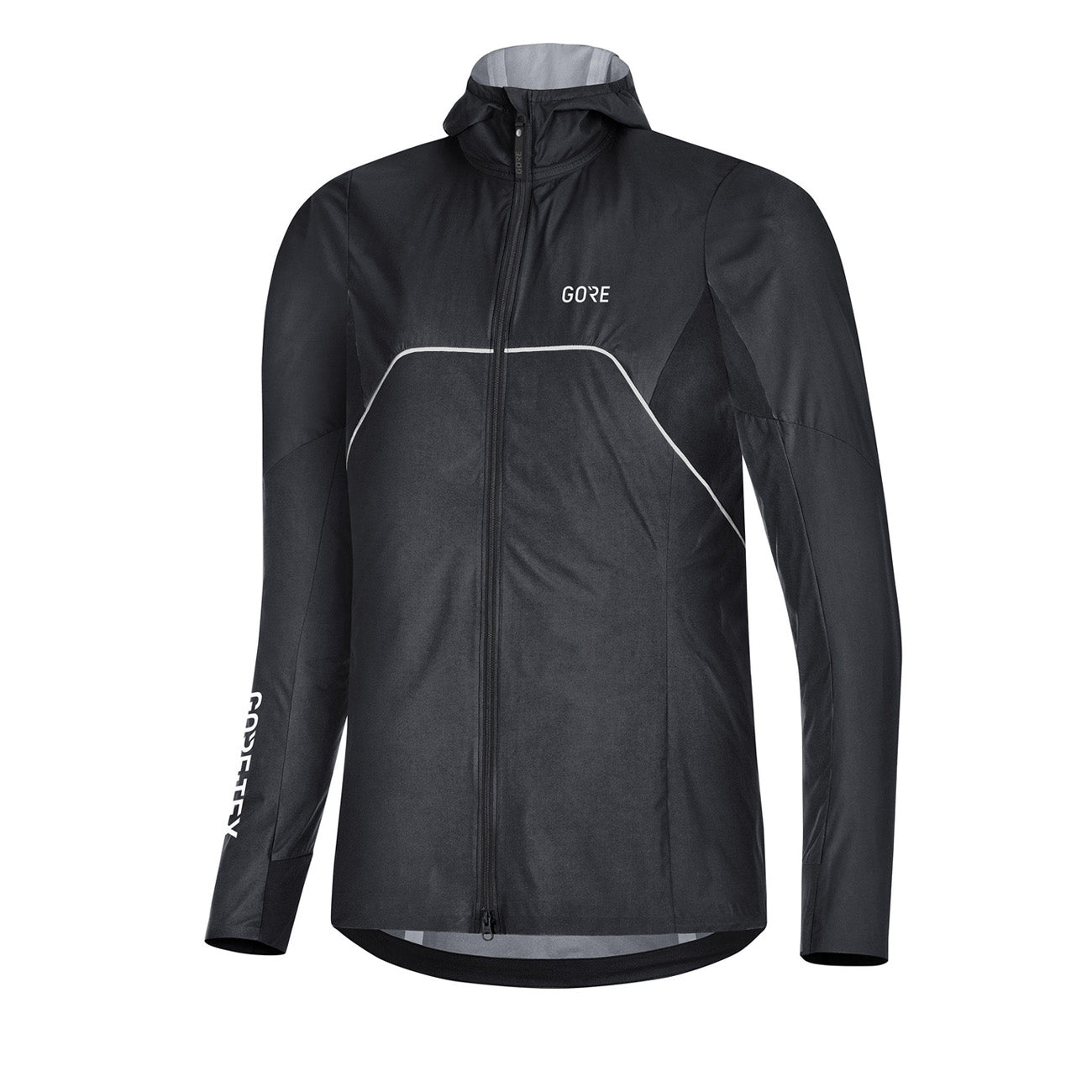 Gore Wear R7 GTX Shakedry Trail Hooded Jacket Damen Black