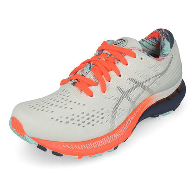 Asics Gel-Kayano 28 Damen White Thunder Blue