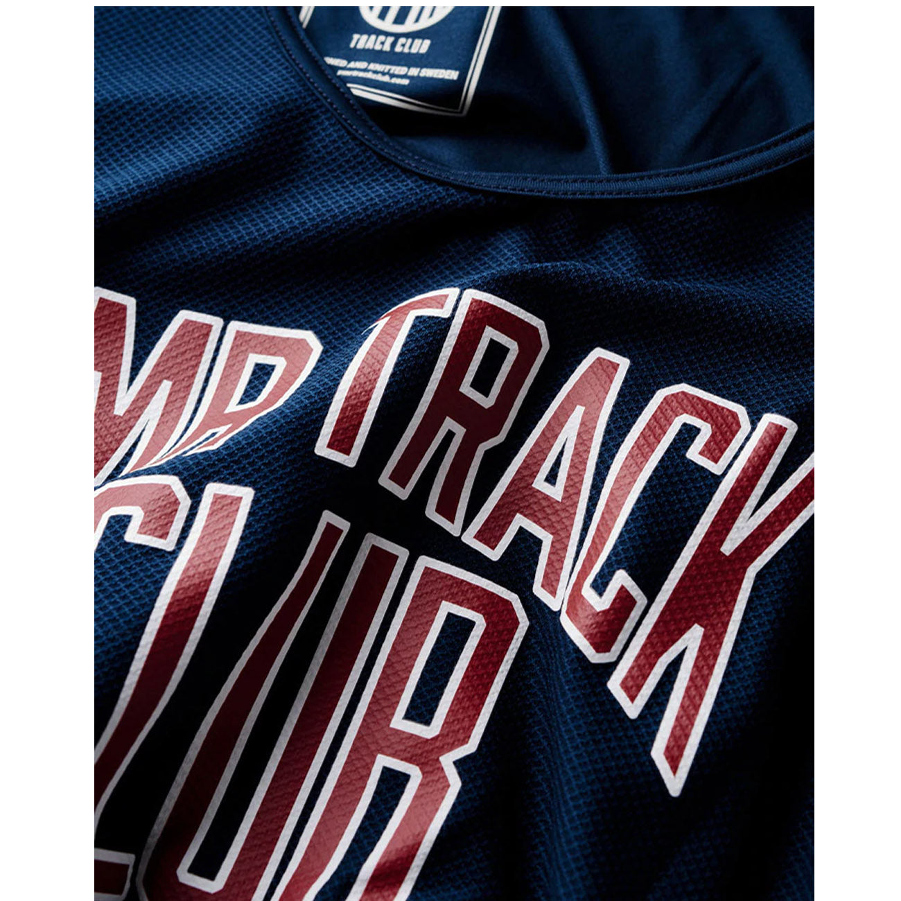 YMR Track Club Änggarden Men's Singlet Navy