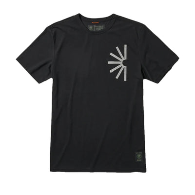 Roark Run Amok Mathis Knit Chaos SS Tee Herren Black