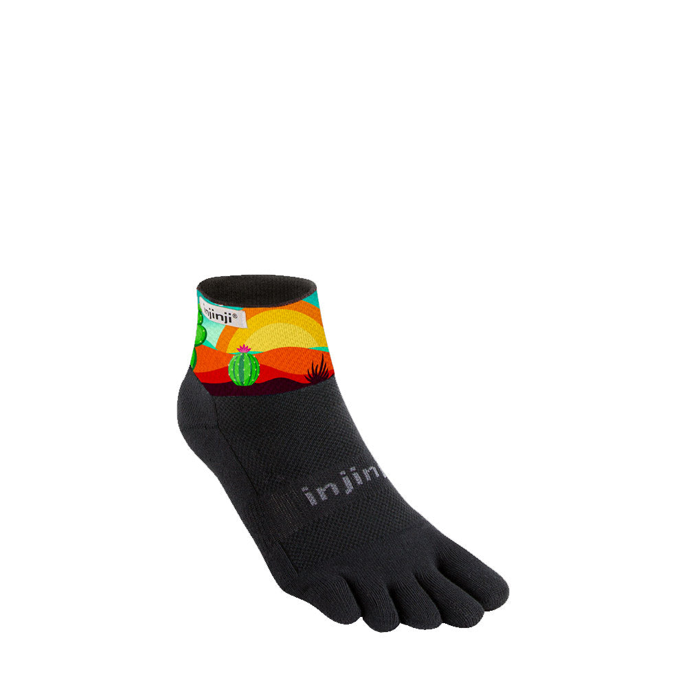 Injinji Trail Midweight Mini Crew Socks Mirage