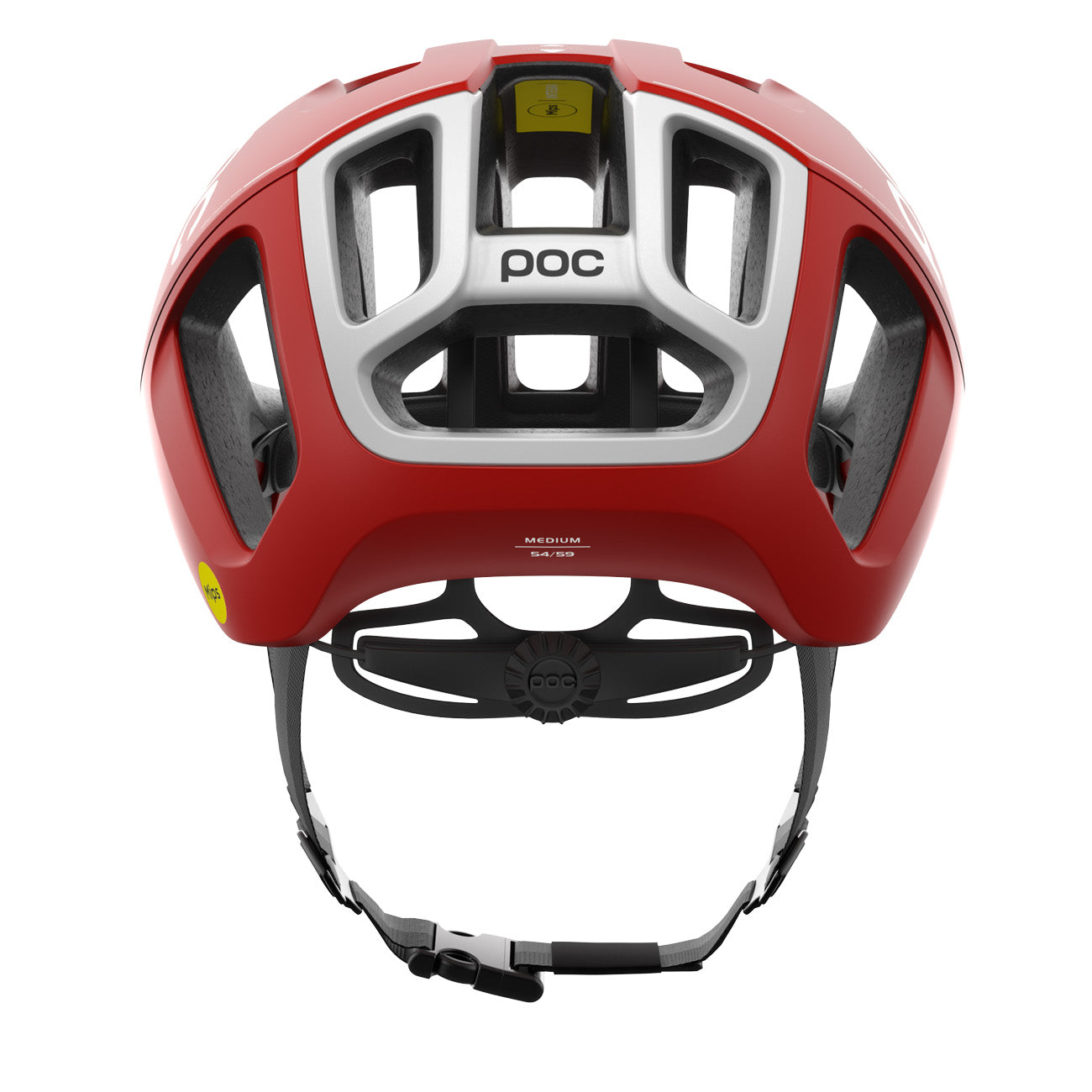 POC Ventral MIPS Fahrrad Helm Prismane Red Matt