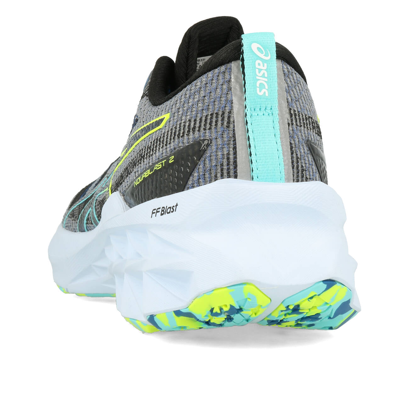 Asics Novablast 2 LE Herren Black Hazard Green