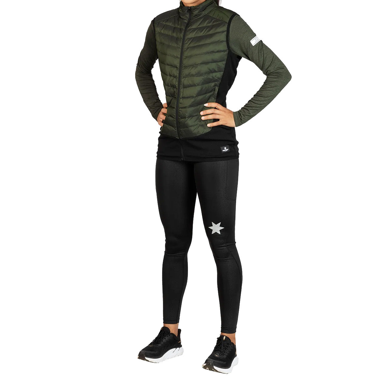 Saysky Combat Tights Black Embossed