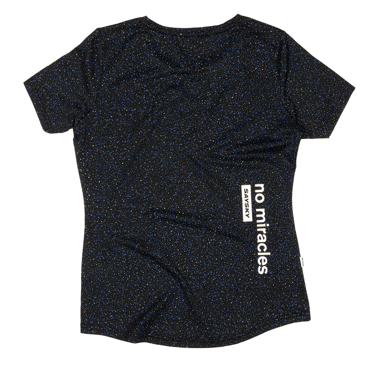 Saysky Womens Universe Combat Tee Black Blue Universe
