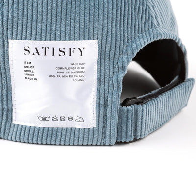 Satisfy Running Wale Cap Cornflower Blue