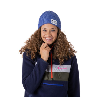 Cotopaxi Wharf Beanie Heather Blue Violet