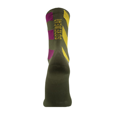 Gore Wear Essential Signal Socks Utility Green Process Purple