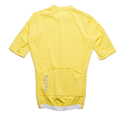 Fe226 StrongRide Bike Jersey Short Sleeves Herren Yellow Hi-Vis