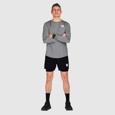 Saysky Pace 2 in 1 Shorts 5" Black