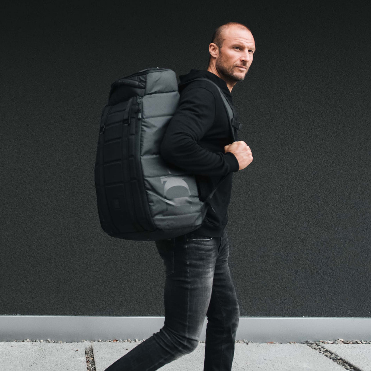 Db The Strøm 50L Backpack Black Out