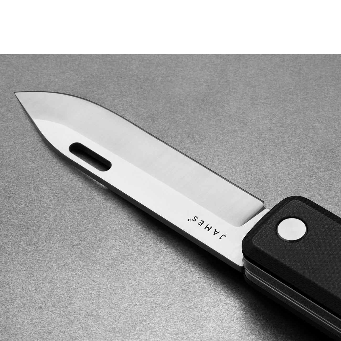 The James Brand The Ellis Taschenmesser Scissors Black Stainless G10 Straight