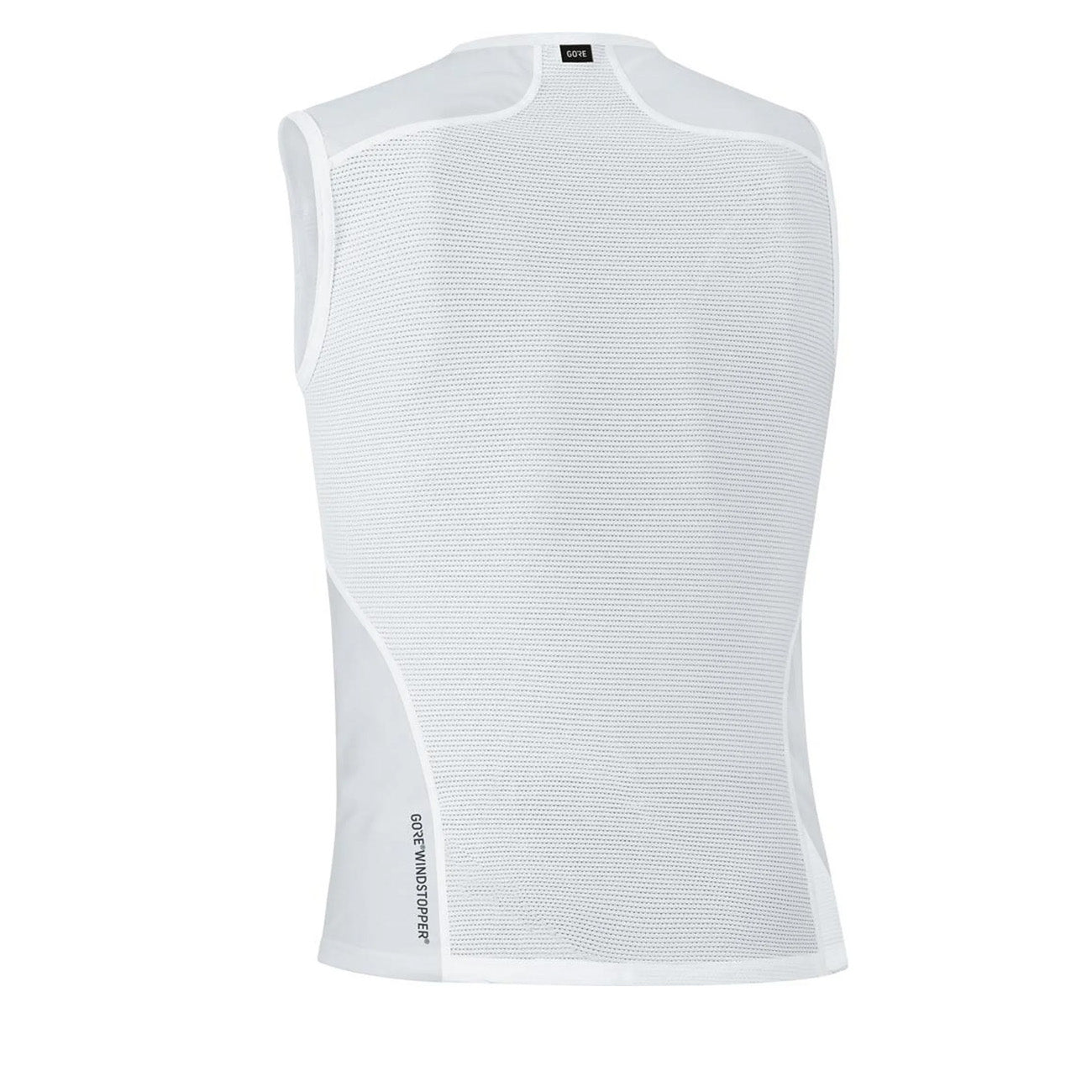 Gore Wear Gore Windstopper Base Layer Sleeveless Shirt Herren Light Grey White