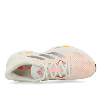 adidas Solar Glide 5 W Damen White Silver Metallic Light Flash Orange