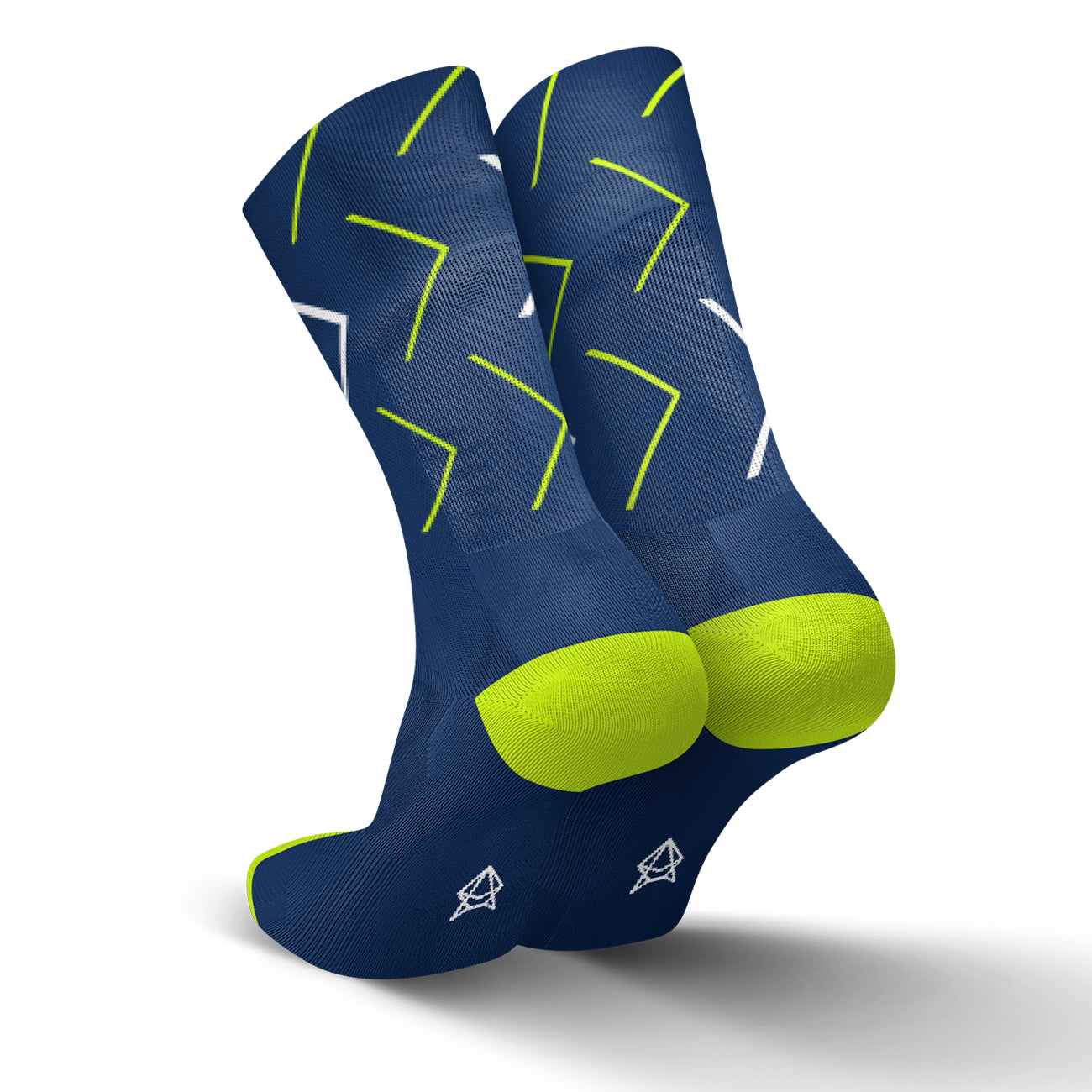Incylence Ultralight Forward Triathlon Socks Long Navy