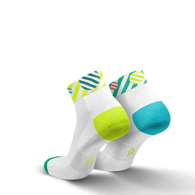 Incylence Running Globes Short Socks Green Canary